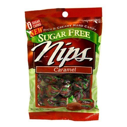 Nips Sugar Free Caramel 3.25 Oz. (Pack of 12) logo