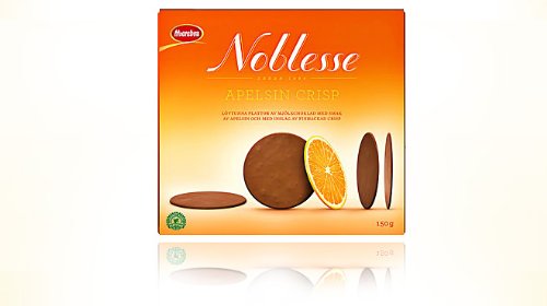 Noblesse Orange Crisp logo