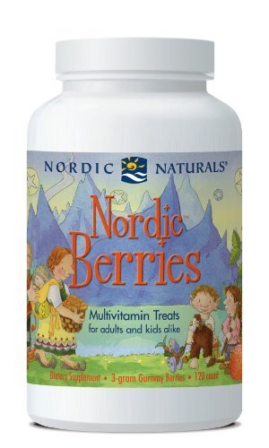 Nordic Naturals- Nordic Berries 3 Gram Gummy Berries 120 Count logo