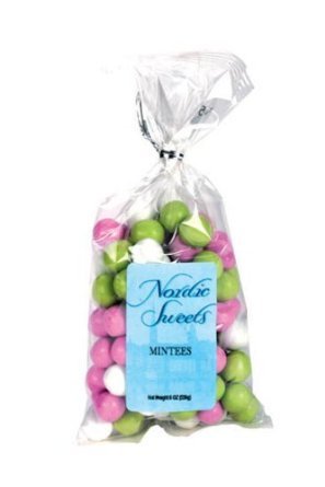 Nordic Sweets Mintees Chocolate Mint Creams, 8 ounce Bags (Pack of 6) logo