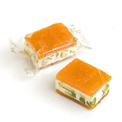 Nougat With Pistachios and With Dried Apricot Paste (qamareddine) logo