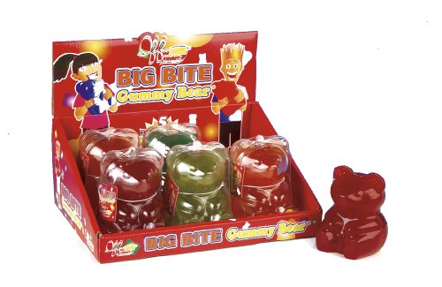 Novelty Specialties Big Bite Giant Gummy Bear, 350-grams (Pack of 6) logo