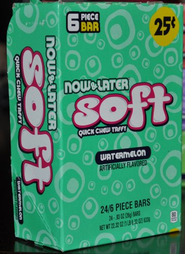 Now & Later Soft – Watermelon Flavor logo