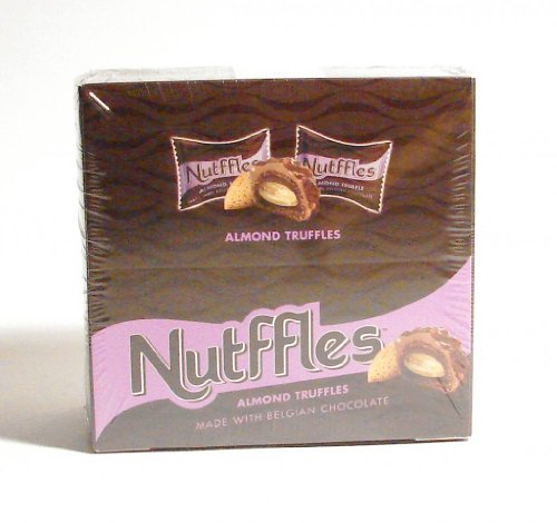 Nutffles Almond Truffles-36ct-belgium Dark Chocolate Inidividually Wrapped Almond Truffles logo