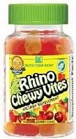 Nutrition Now Rhino Gummy Bear Multi-vitamins Sour Strawberry Sour Lemon Sour Cherry Sour Orange — ( Multi-pack) logo