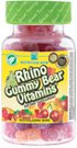 Nutrition Now Rhino Veg-fruit Sour Gummy Bears 60 Chew logo