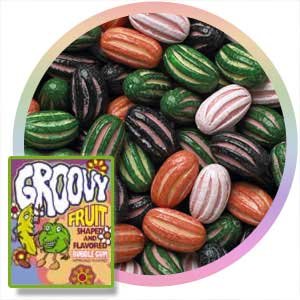 Oak Leaf Groovy Fruit Bubble Gum, 10lbs logo