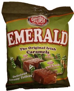 Oatfield Emerald Chocolate Caramels — 160g Bag logo