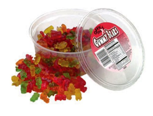 Office Snax Gummy Bears, 2-pound Tub (Pack of 4) logo