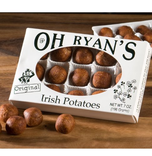 Oh Ryan’s Irish Potatoes – Cinnamon Coconut Cream Filled Candy/ 7 Oz. Box logo