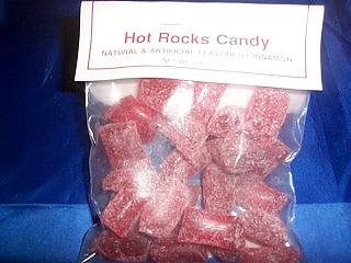 Old Fashion Hot Rocks Candy logo