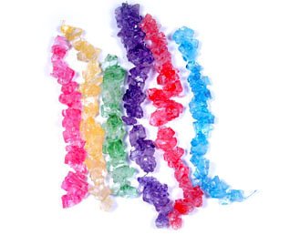 Old Fashioned Assorted Flavors Rock Candy On String, 1 Lb logo