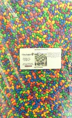 Olivenation Rainbow Chocolate Covered Sunflower Crunchies 1 1/2 Lbs logo