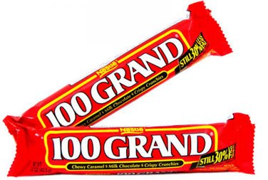 One Hundred Grand Bar, 36 Count logo