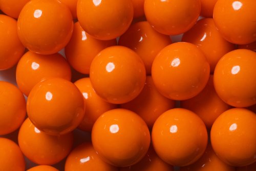 Orange 1-inch Gumballs logo