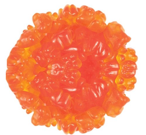 Orange and Orange Flavored Gummy Bears 5 Pound Bulk Bag logo