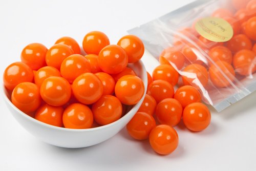 Orange Gourmet Gumballs (1 Pound Bag) logo