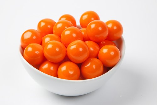 Orange Gourmet Gumballs (14 Pound Case) logo