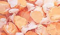 Orange Gourmet Salt Water Taffy 1 Pound Bag logo