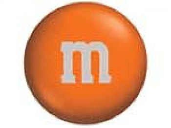 Orange Milk Chocolate M&m’s Candy (1 Pound Bag) logo