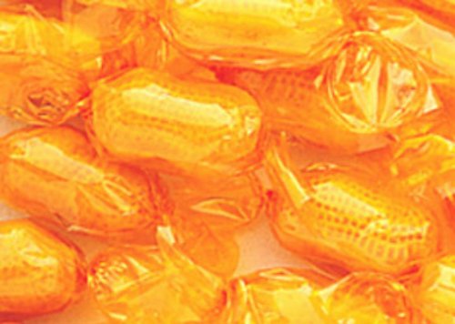 Orange Old Fashioned Honeycombed Peanuts Candy 1lb Bag logo