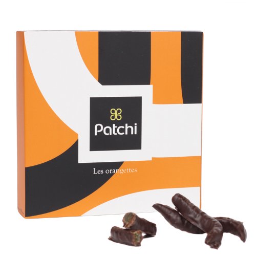 Orange Peel Dipped In Dark Chocolate – Patchi Gourmandines logo