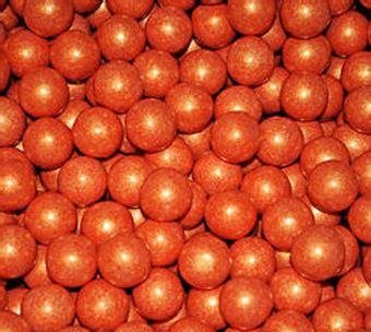 Orange Shimmer 1 Gumballs, 10lbs logo