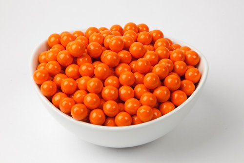 Orange Sixlets (10 Pound Case) logo