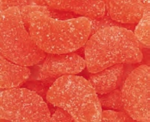 Orange Slice Wedges Candy 1lb Bag logo