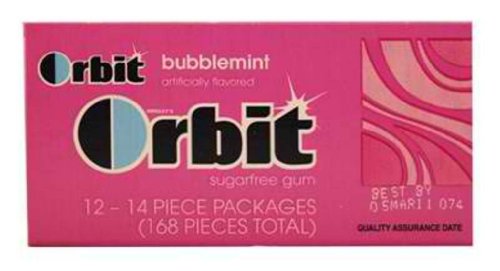 Orbit Gum Bubblemint 12/14pcs logo
