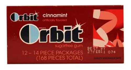Orbit Gum Cinnamint 12/14pcs logo