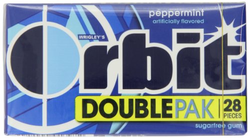 Orbit Gum, Peppermint, 1.87 Ounce (Pack of 6) logo