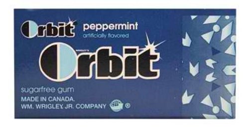 Orbit Gum Peppermint 12/14pcs logo