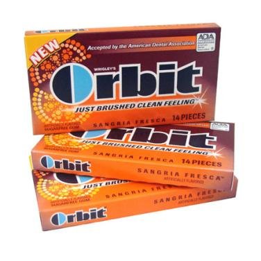 Orbit Gum – Sangria Fresca, 14 Piece Pak, 12 Count logo