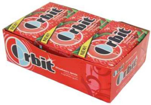 Orbit Gum Strawberry Remix 12/14pcs logo