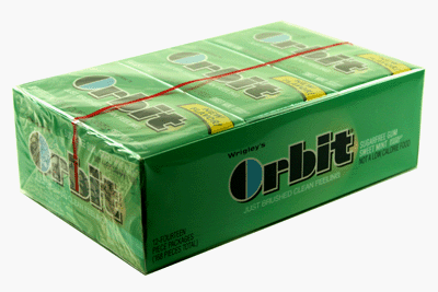 Orbit Gum Sweetmint 12 Pack logo