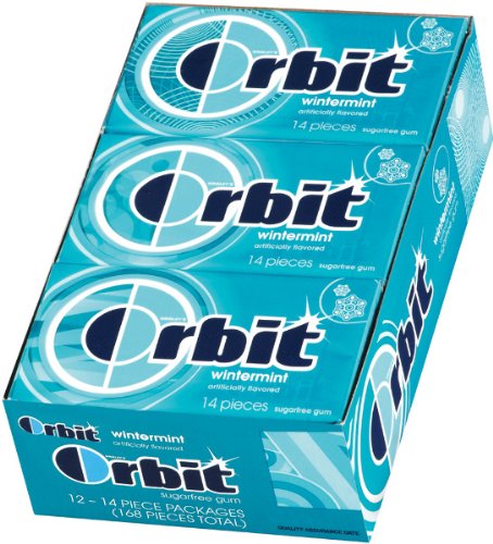 Orbit Gum Wintermint (12 Pieces) logo