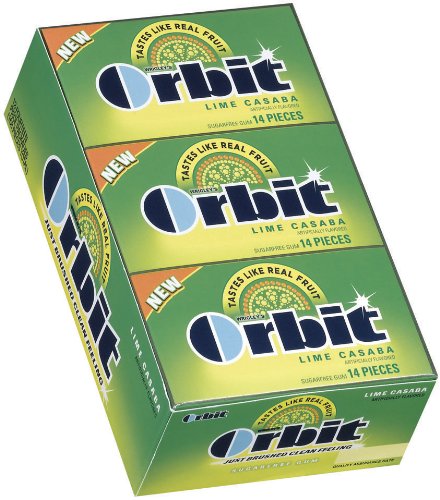 Orbit Lime Melon, 1.76 ounce Packages (Pack of 12) logo