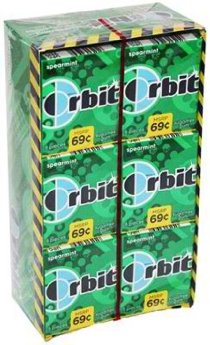 Orbit Micro Gum Spearmint – 69c logo