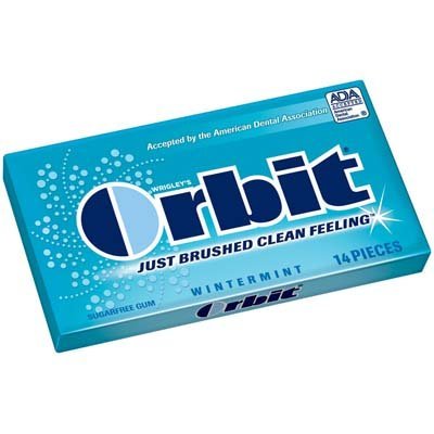 Orbit Wintermint Gum: 12 Count logo