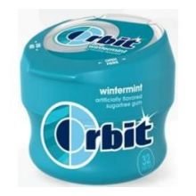 Orbit Wintermint Sugarfree Gum – 6 Per Pack — 4 Packs Per Case. logo
