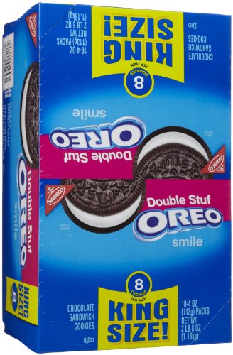 Oreo Double Stuff King Size, 40-ounce logo