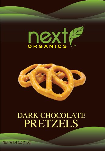 Organic Dark Chocolate Pretzels (6/4oz) logo