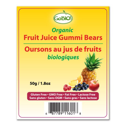 Organic Fruit Juice Gummi Bears logo