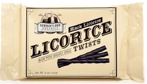 Organic Licorice Twists, Black Licorice 3 Pack (5 Oz Ea) logo