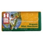 Organic Mint Dark Chocolate – 3.5 Oz Bar logo