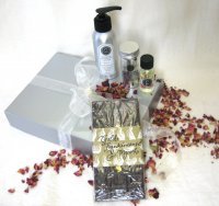 Organic Rose & Chocolate Gift Box – 25% Discount. () By Nhr Organic Oils logo