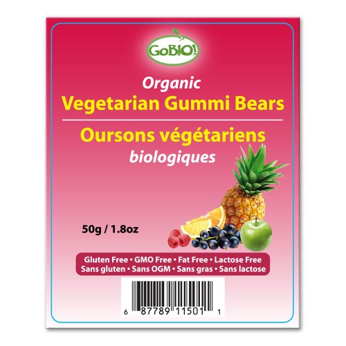 Organic Vegan Gummi Bears logo