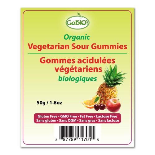 Organic Vegan Sour Gummies logo