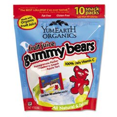 Organics Gummy Bears, 9 Oz, Assorted Flavors logo